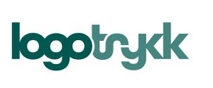 Grønn logo av logotrykk AS